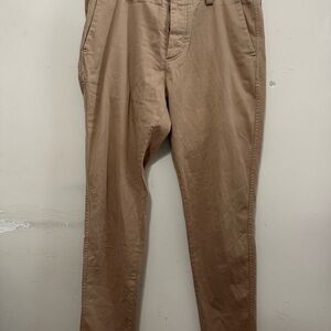 Wings + Horns Tan Chinos Classic Straight-Leg Men’s Size 34